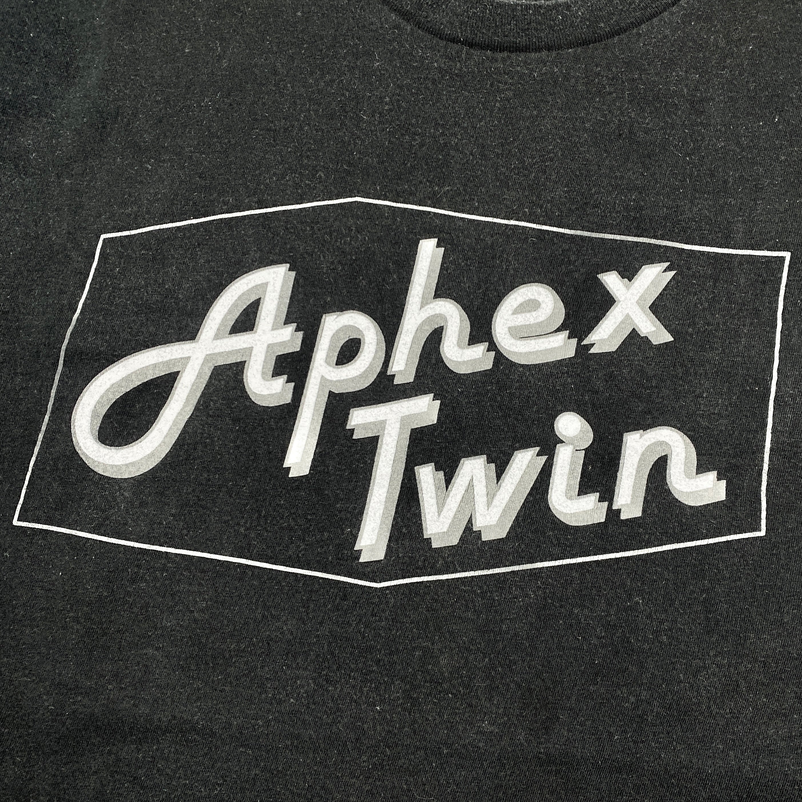 Aphex Twin Cheetah EP Tシャツ ブラック英国公式ストア 2016 APHEX TWIN T-SHIRT