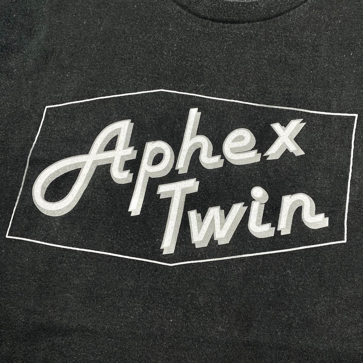 Aphex Twin Cheetah EP Tシャツ ブラック英国公式ストア 2016 APHEX TWIN T-SHIRT