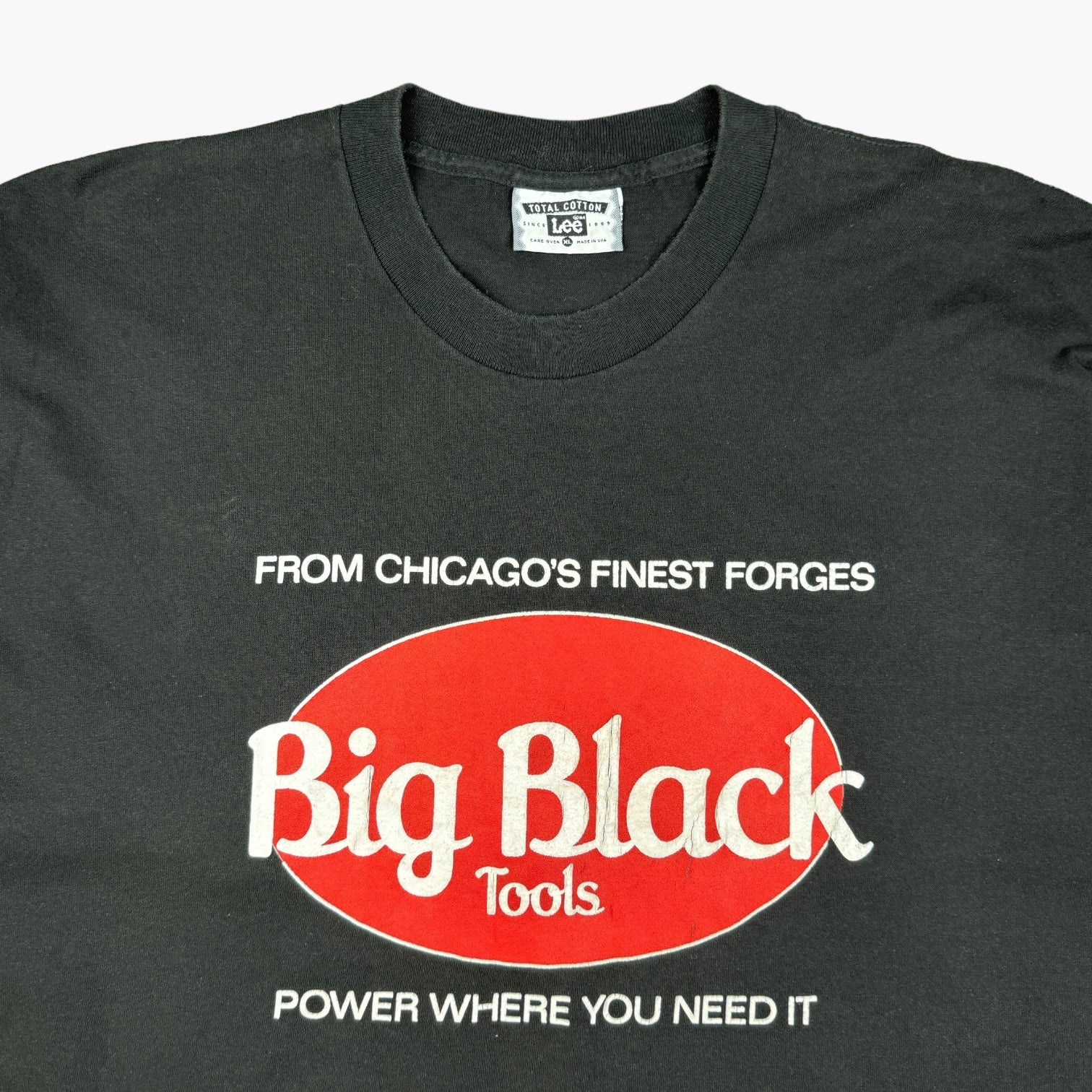 MID 90S BIG BLACK T-SHIRT – JERKS™