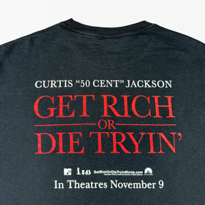 2005 GET RICH OR DIE TRYIN’ T-SHIRT