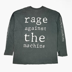 EARLY 90S RAGE AGAINST THE MACHINE LONG SLEEVE