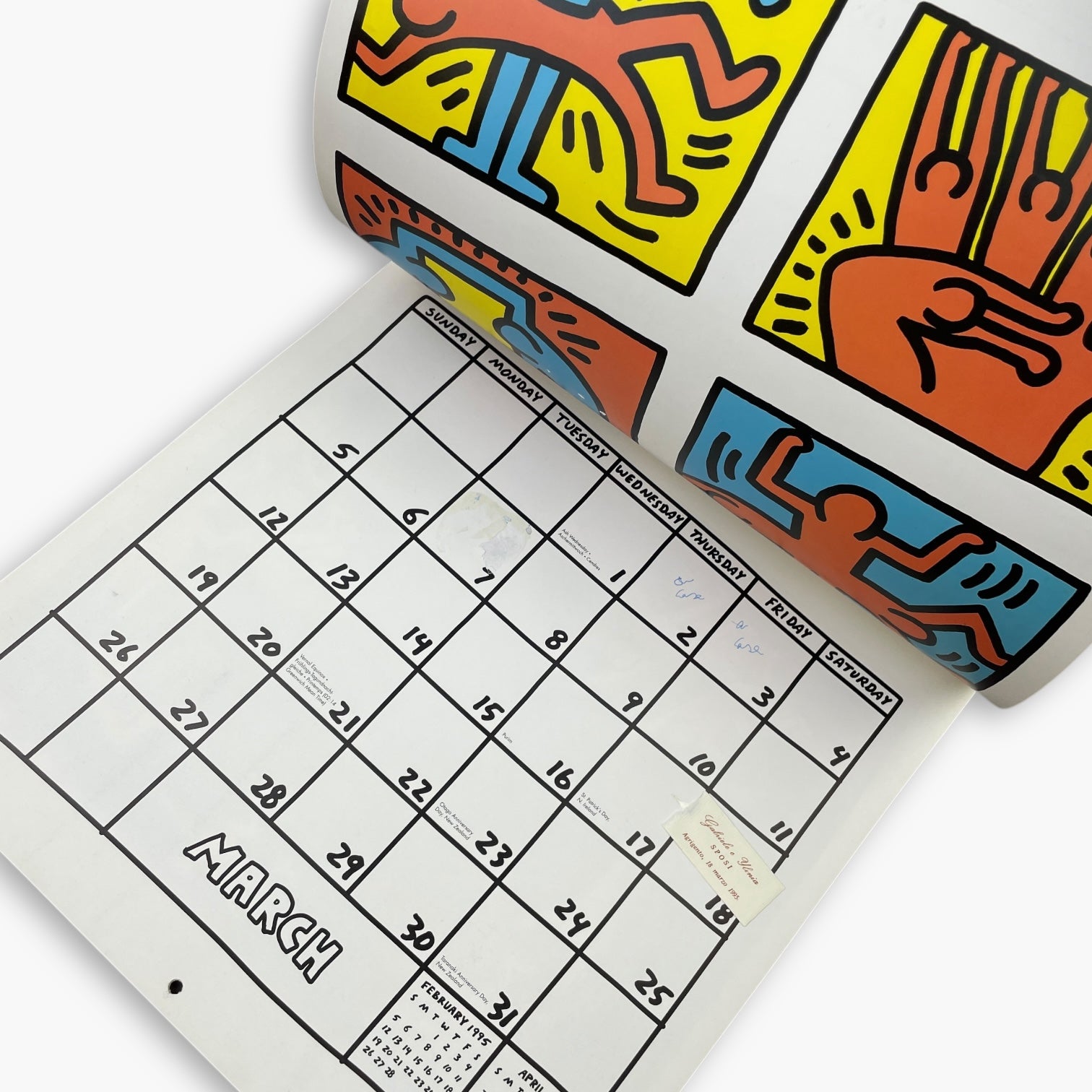1995 KEITH HARING CALENDAR – JERKS™