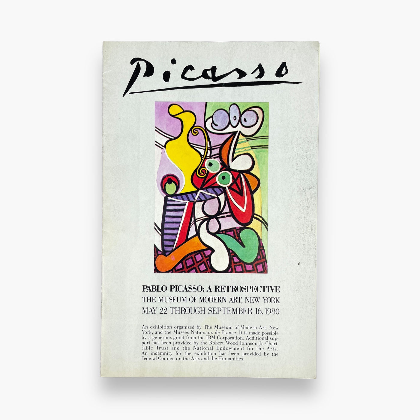 1980 PICASSO LEAFLET