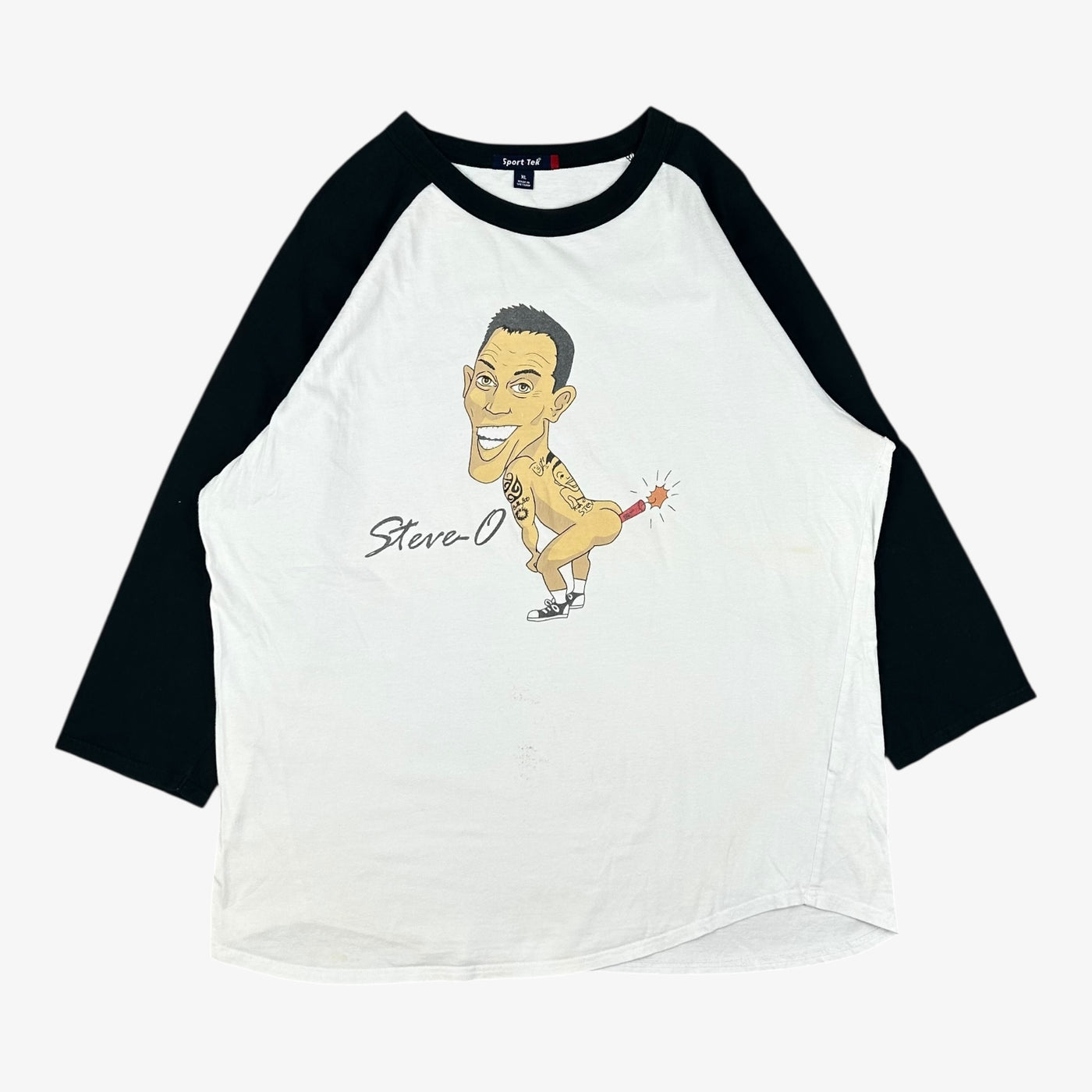 2000s STEVE-O RAGLAN