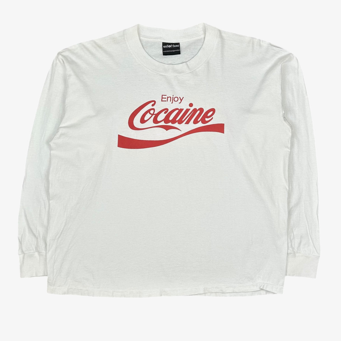 EARLY 2000s ENJOY COCAINE L/S