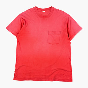 1980s SUN FADED RED POCKET T-SHIRT