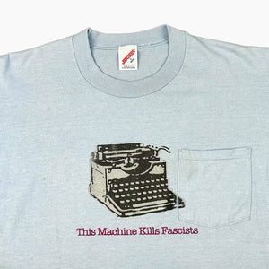 EARLY 90S THIS MACHINE KILLS FASCISTS T-SHIRT