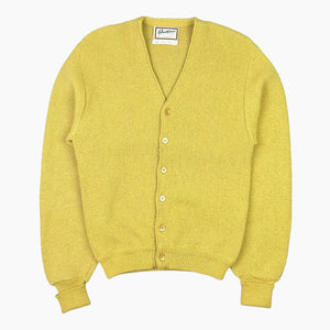 60S YELLOW CARDIGAN