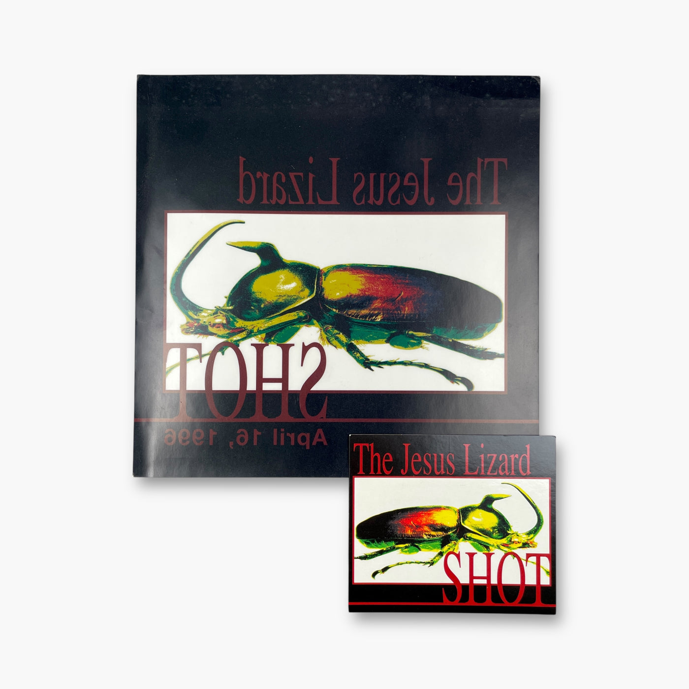 1996 THE JESUS LIZARD STICKER SET