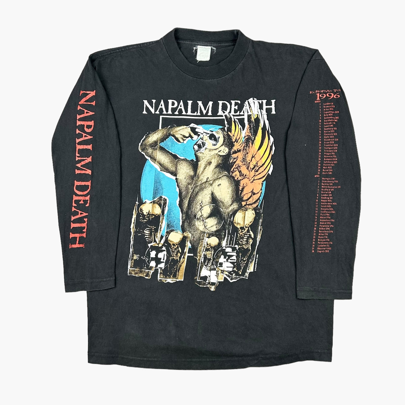 1996 NAPALM DEATH LONG SLEEVE