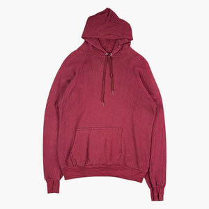 1980s FADED MAROON TULTEX HOODIE