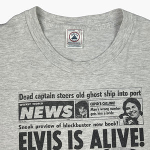 LATE 90S ELVIS IS ALIVE T-SHIRT