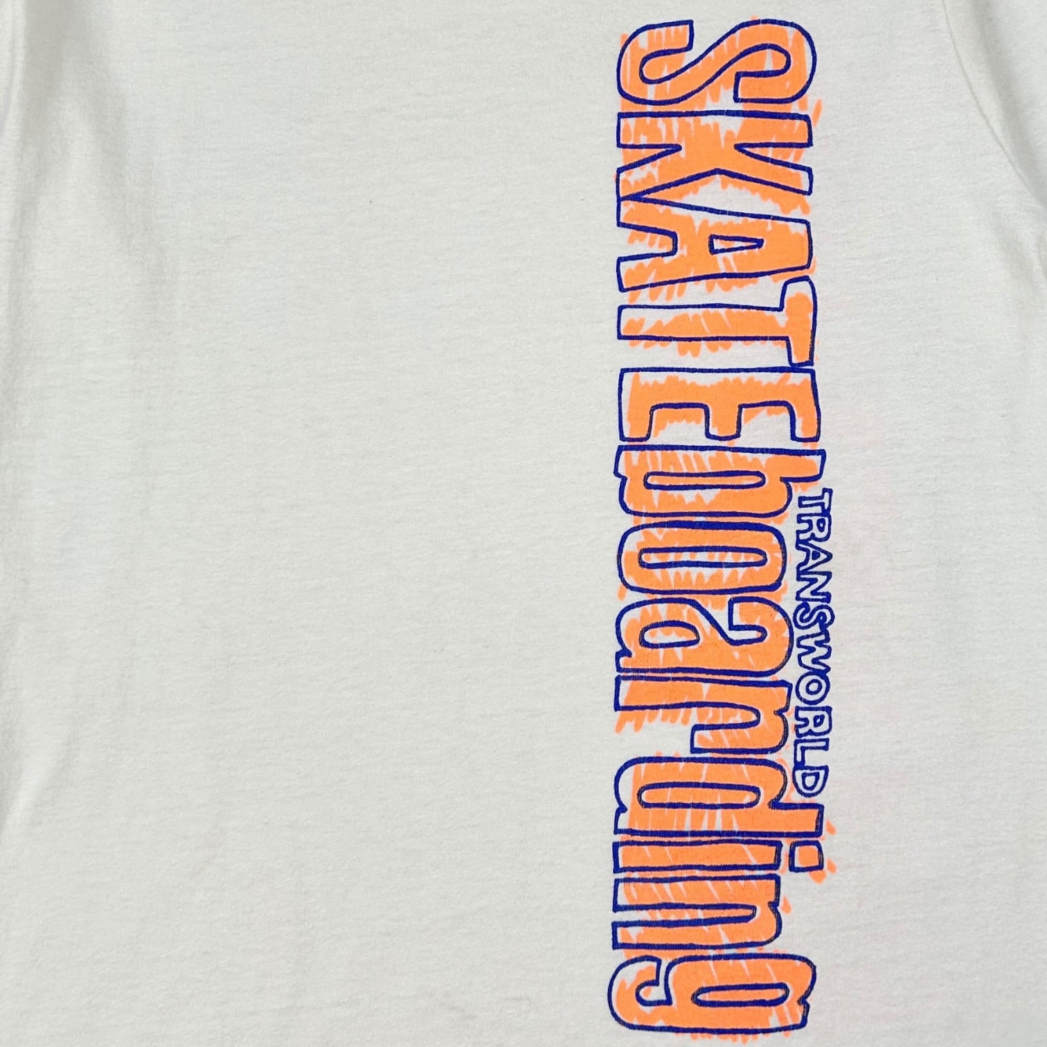 EARLY 90S TRANSWORLD SKATEBOARDING T-SHIRT – JERKS™