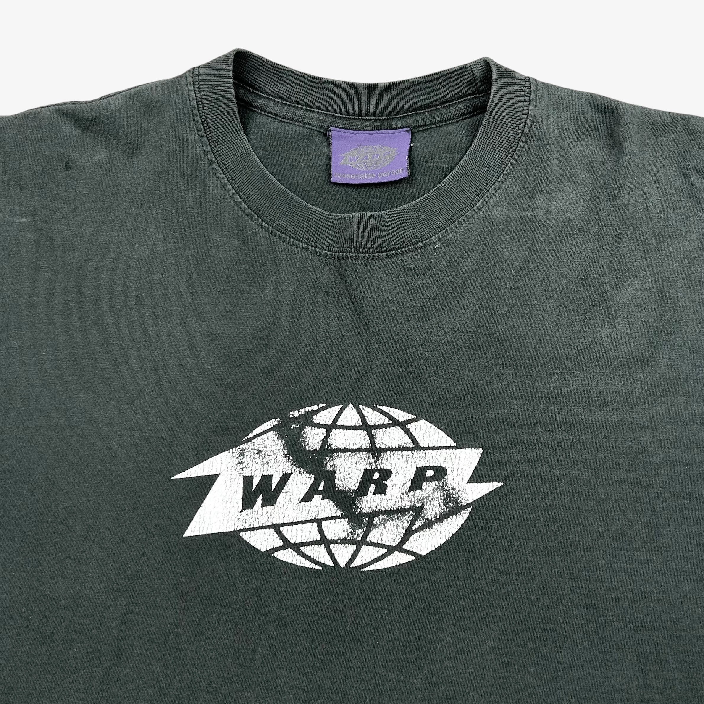 EARLY 00S WARP RECORDS T-SHIRT – JERKS™