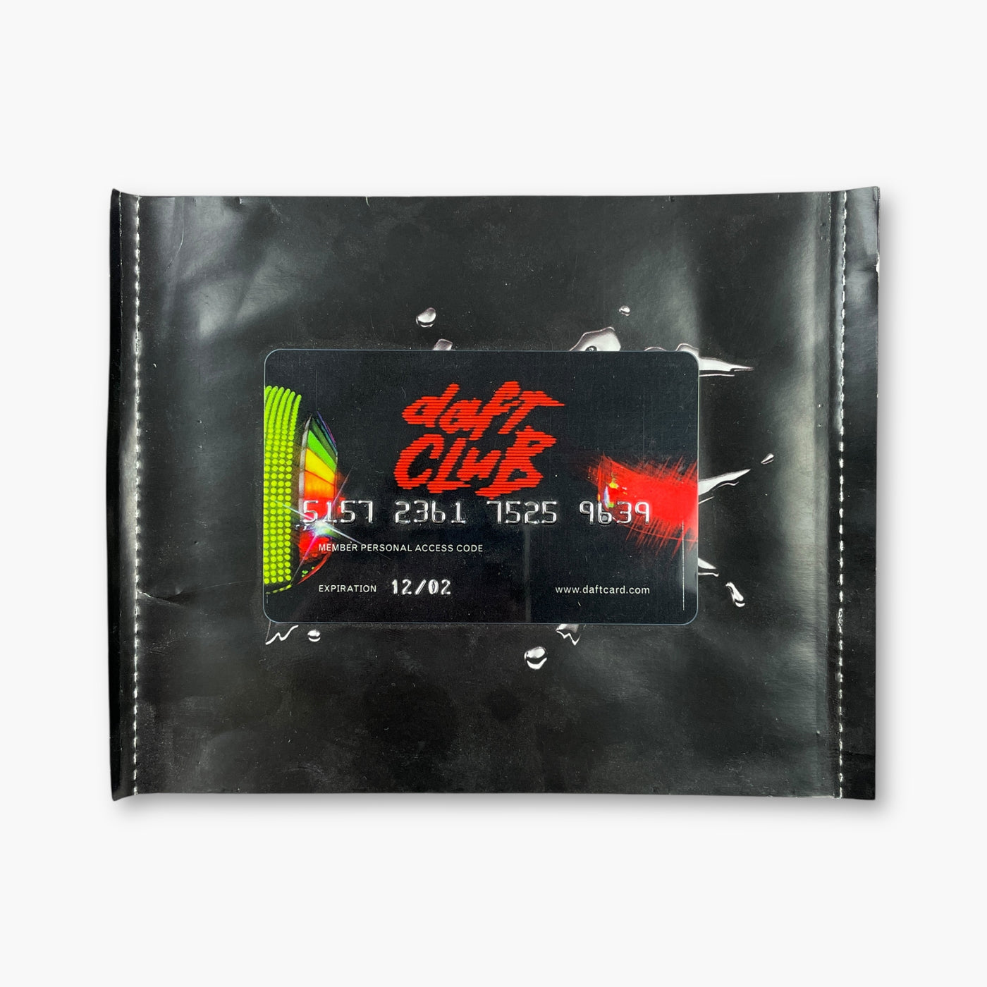 2001 DAFT PUNK CLUB CARD