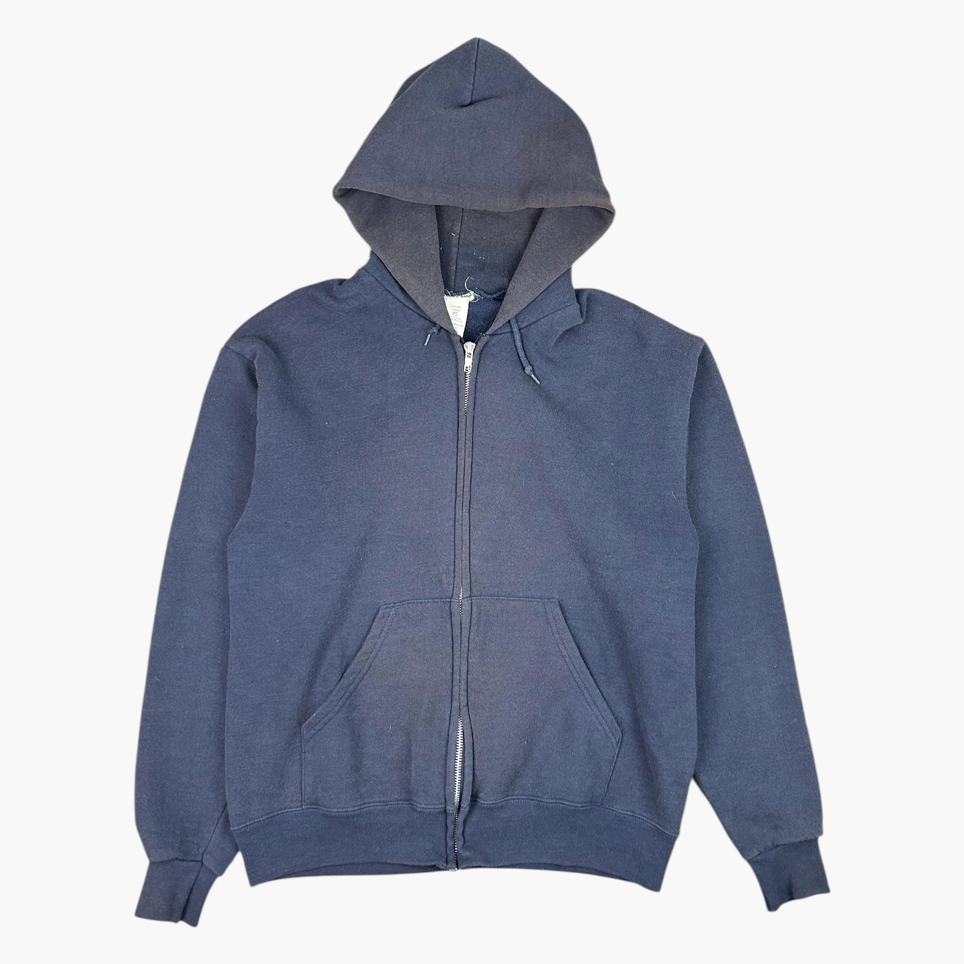 1990s NAVY ZIP UP HOODIE