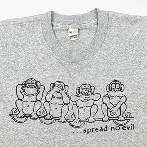 LATE 80S SPREAD NO EVIL T-SHIRT