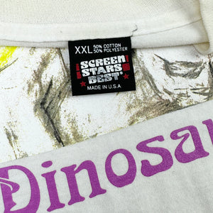 DINOSAUR JR. YLAOM VINTAGE WHITE T-SHIRT