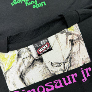 DINOSAUR JR. YLAOM VINTAGE BLACK T-SHIRT