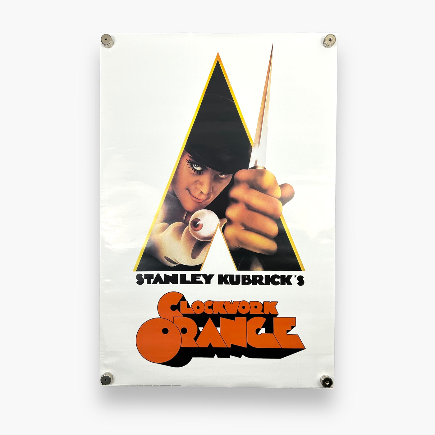 90S CLOCKWORK ORANGE POSTER