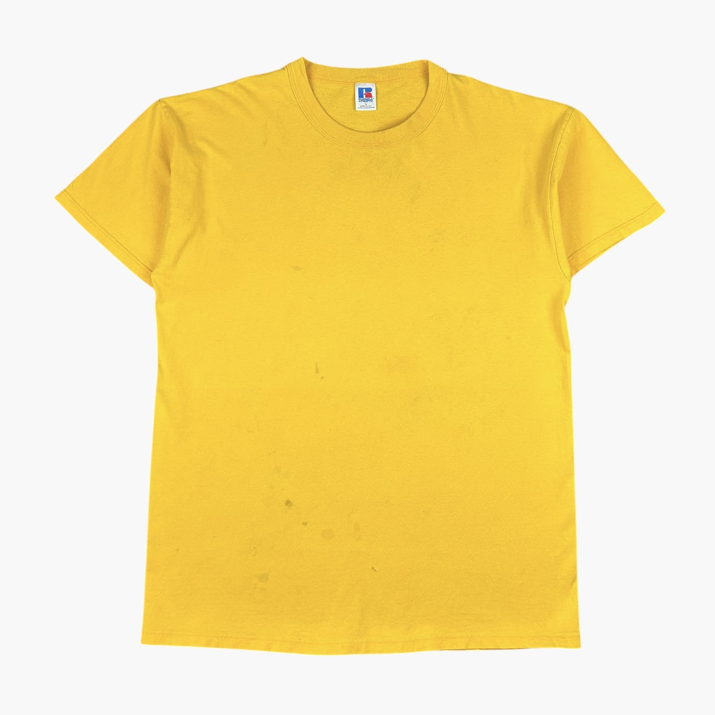 1990s YELLOW RUSSELL T-SHIRT