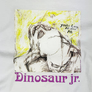 DINOSAUR JR. YLAOM WHITE T-SHIRT