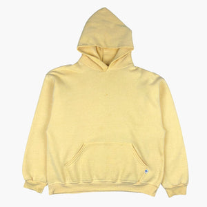 1990s YELLOW RUSSELL HOODIE