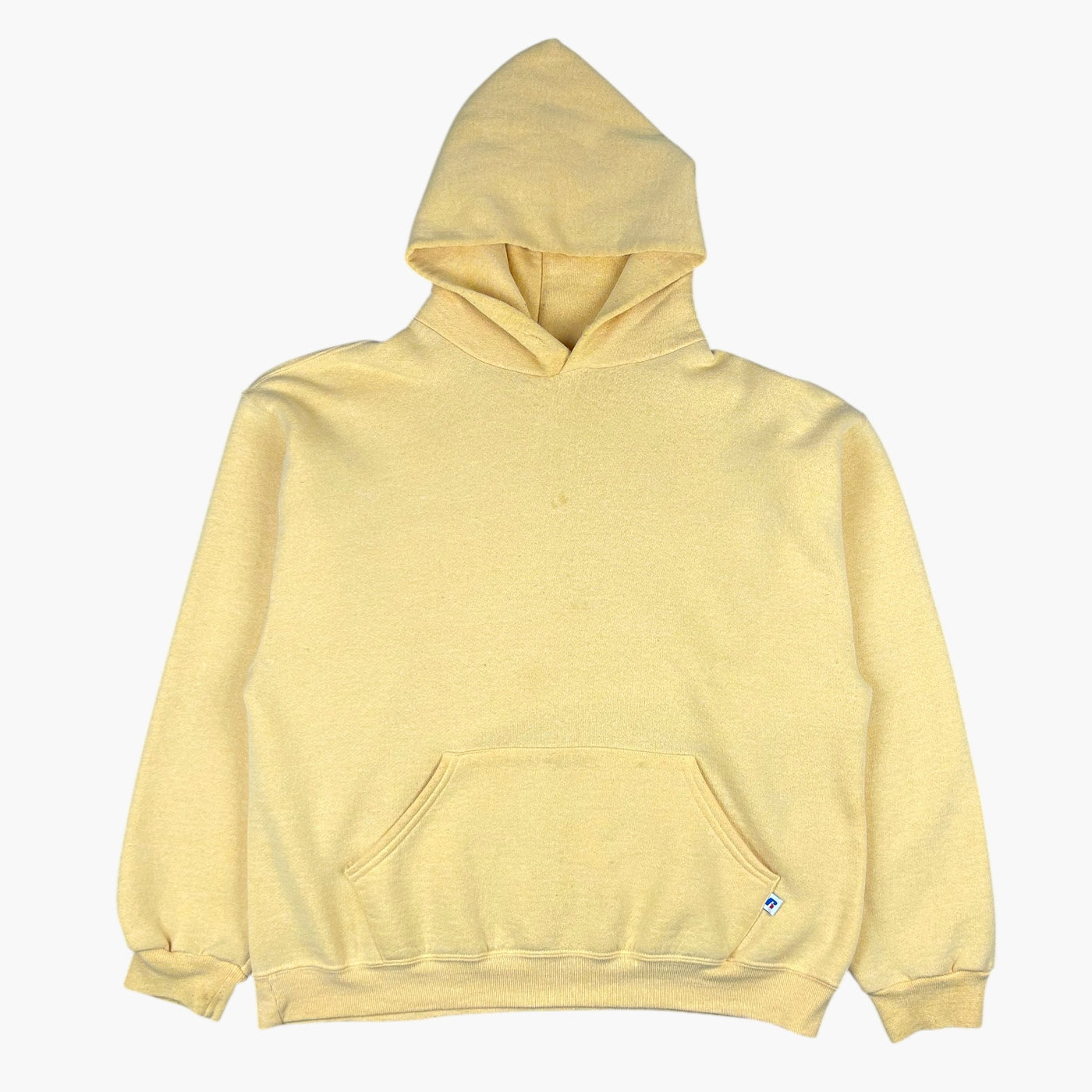 1990s YELLOW RUSSELL HOODIE