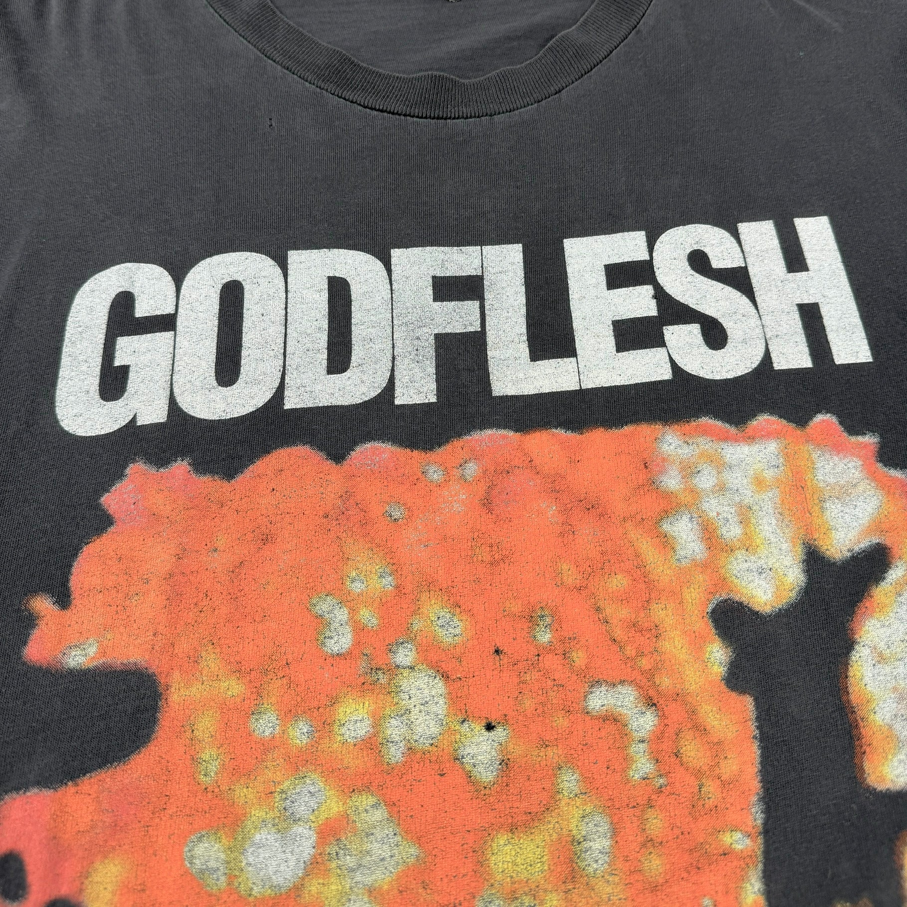 【超絶激レア】 90s GODFLESH ビンテージ ロンT 1990 GODFLESH T-SHIRT – JERKS™