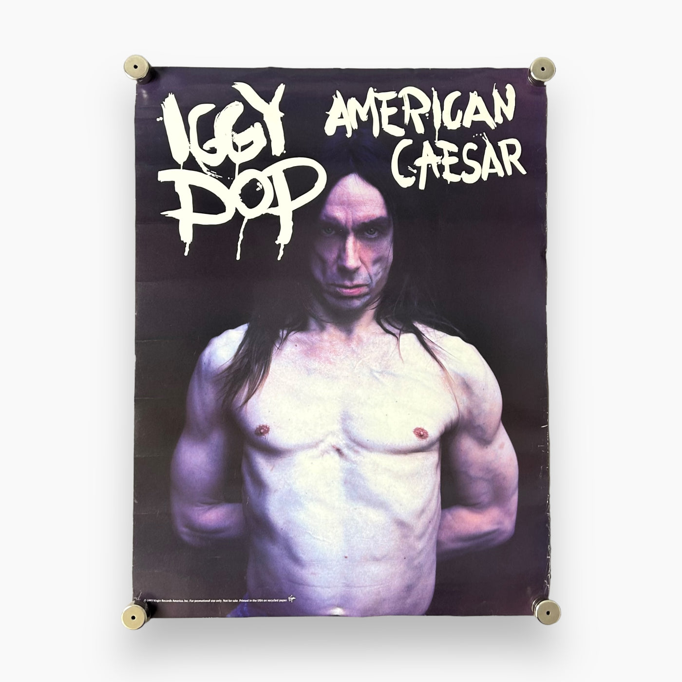 1993 IGGY POP POSTER