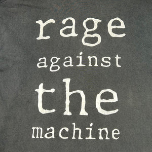 EARLY 90S RAGE AGAINST THE MACHINE LONG SLEEVE