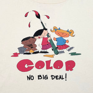 EARLY 90S COLOR NO BIG DEAL T-SHIRT