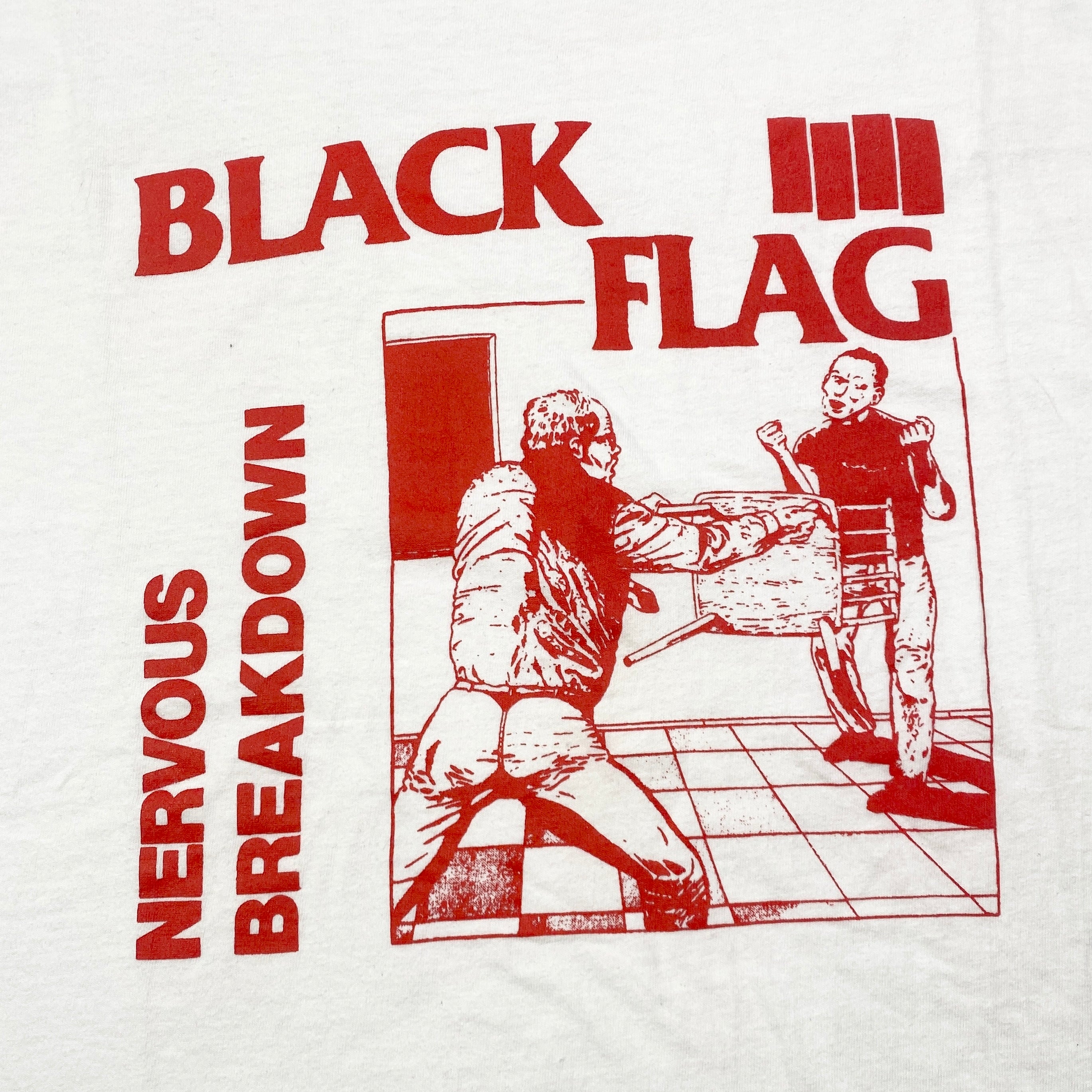 EARLY 90S BLACK FLAG T-SHIRT – JERKS™