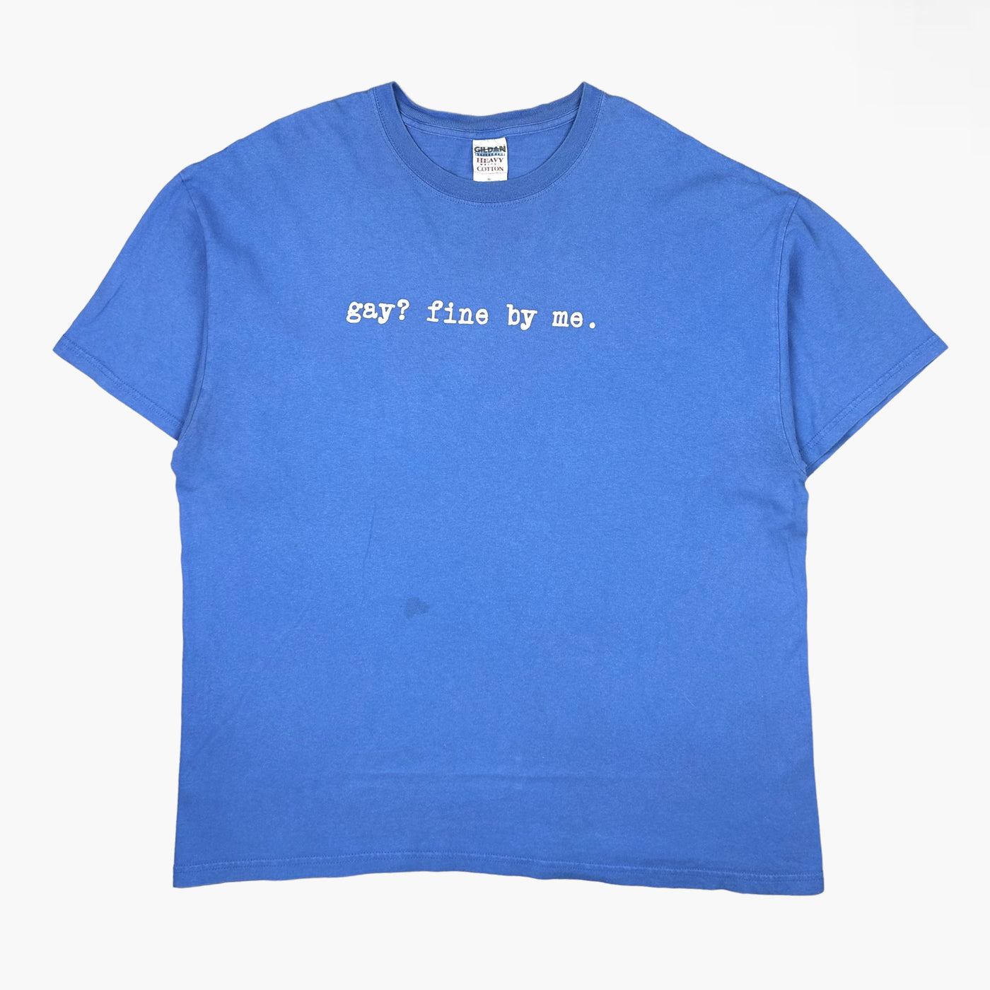 LATE 90S GAY? FINE BY ME T-SHIRT