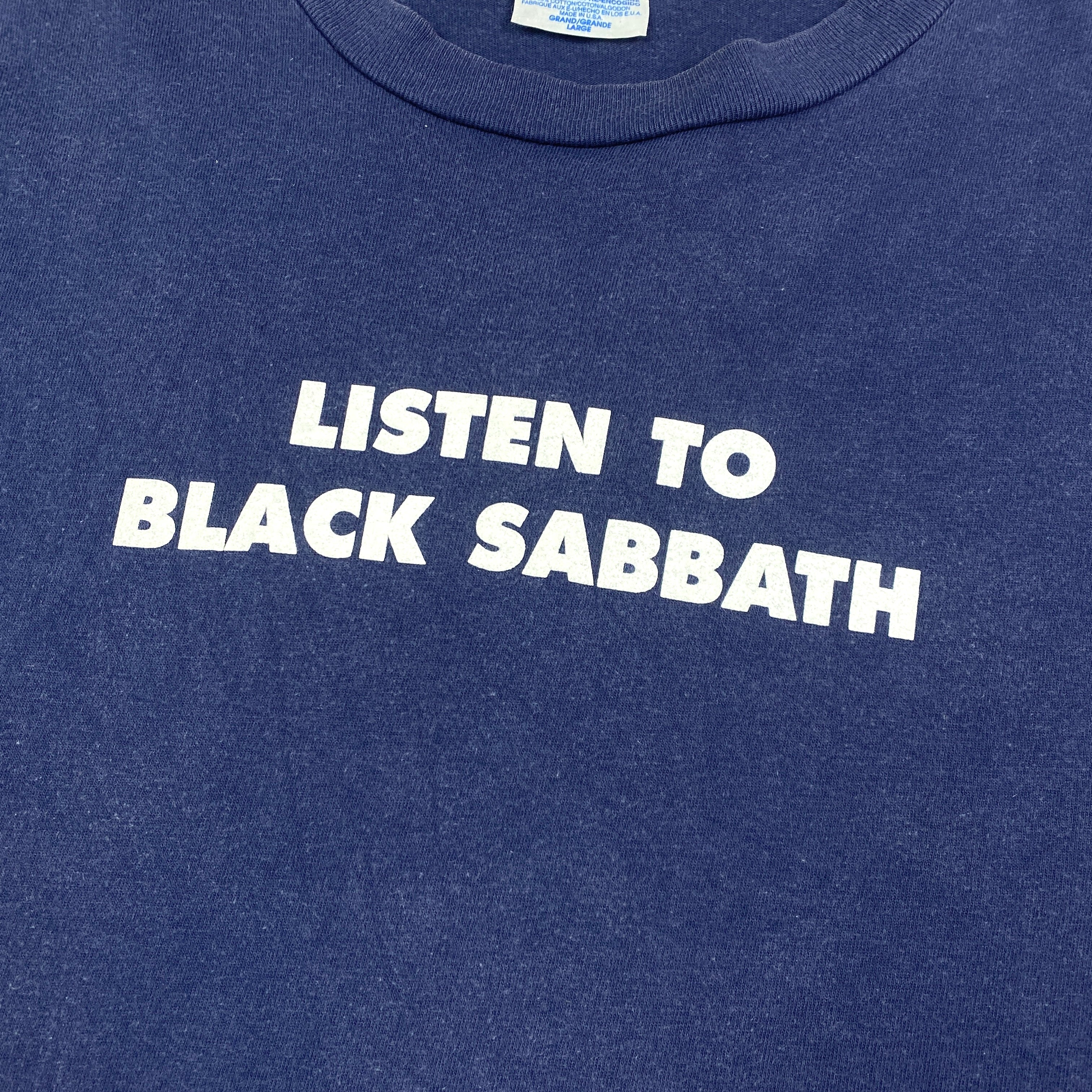 Black Sabbath Tシャツ L 2002 EARLY 90S BIG BROTHER / BLACK SABBATH T-SHIRT – JERKS™
