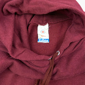 1980s FADED MAROON TULTEX HOODIE