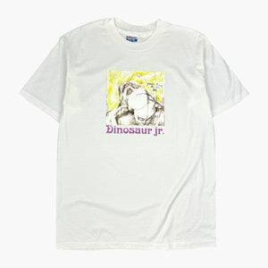 DINOSAUR JR. YLAOM VINTAGE WHITE T-SHIRT