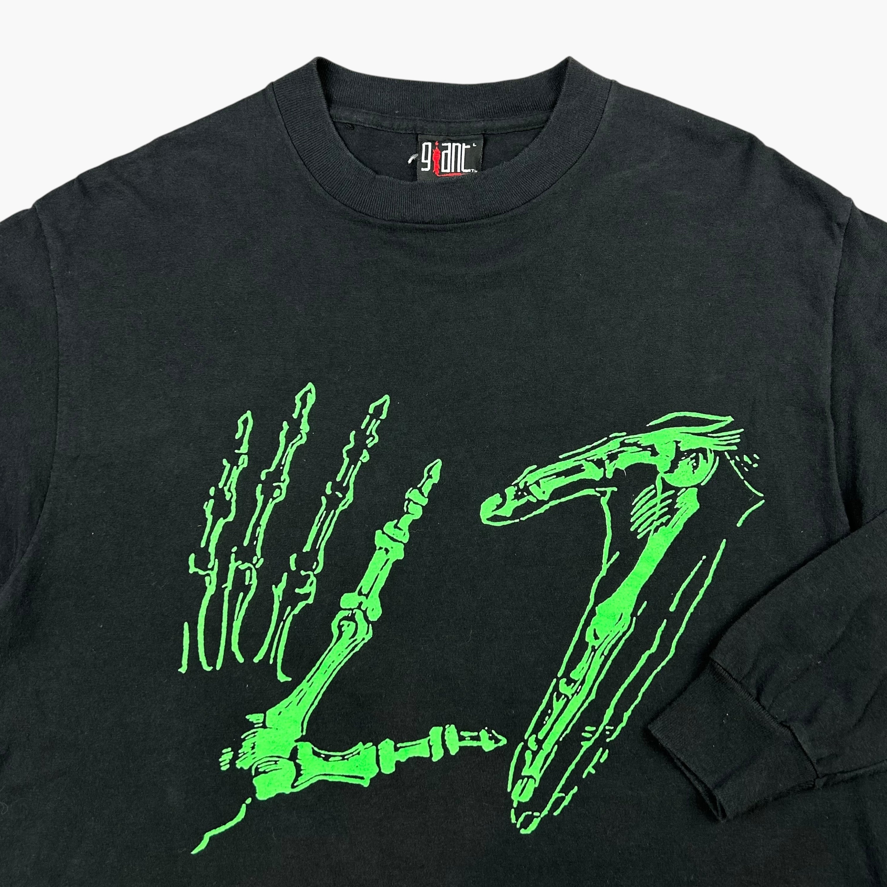 90s L7 tee XL giantタグ　両面スカルハンド EARLY 90S L7 L/S – JERKS™