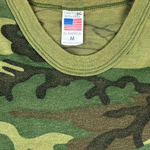 1980s WOODLAND CAMO POCKET L/S