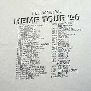 1990 HEMP TOUR T-SHIRT