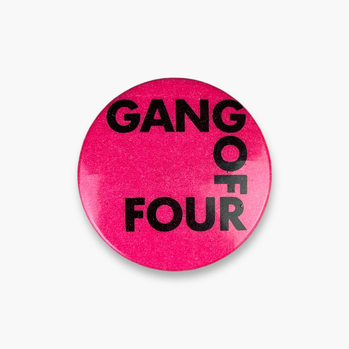 80S GANG OF FOUR BADGE