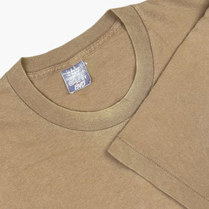 1990s FADED BROWN T-SHIRT