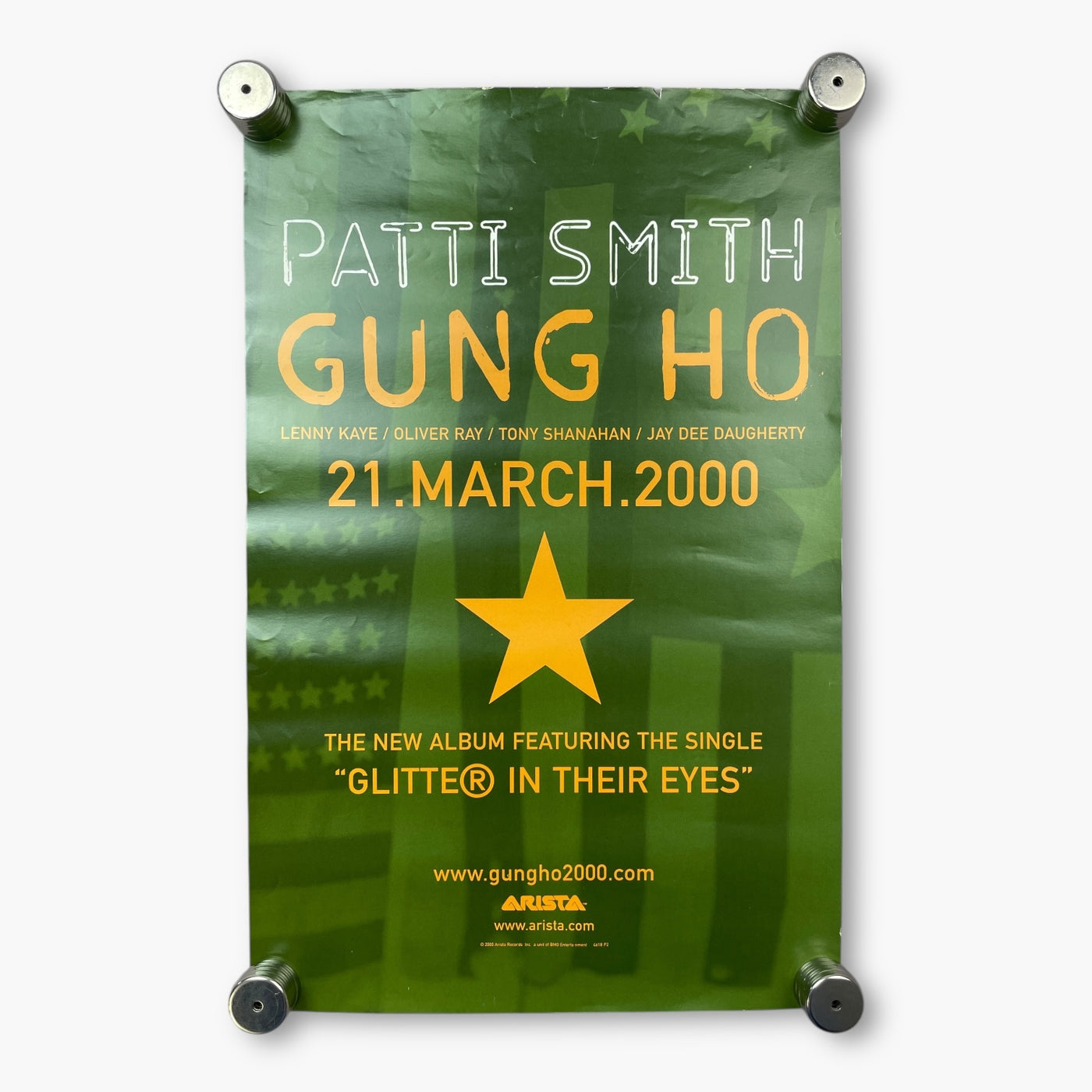 2000 PATTI SMITH POSTER