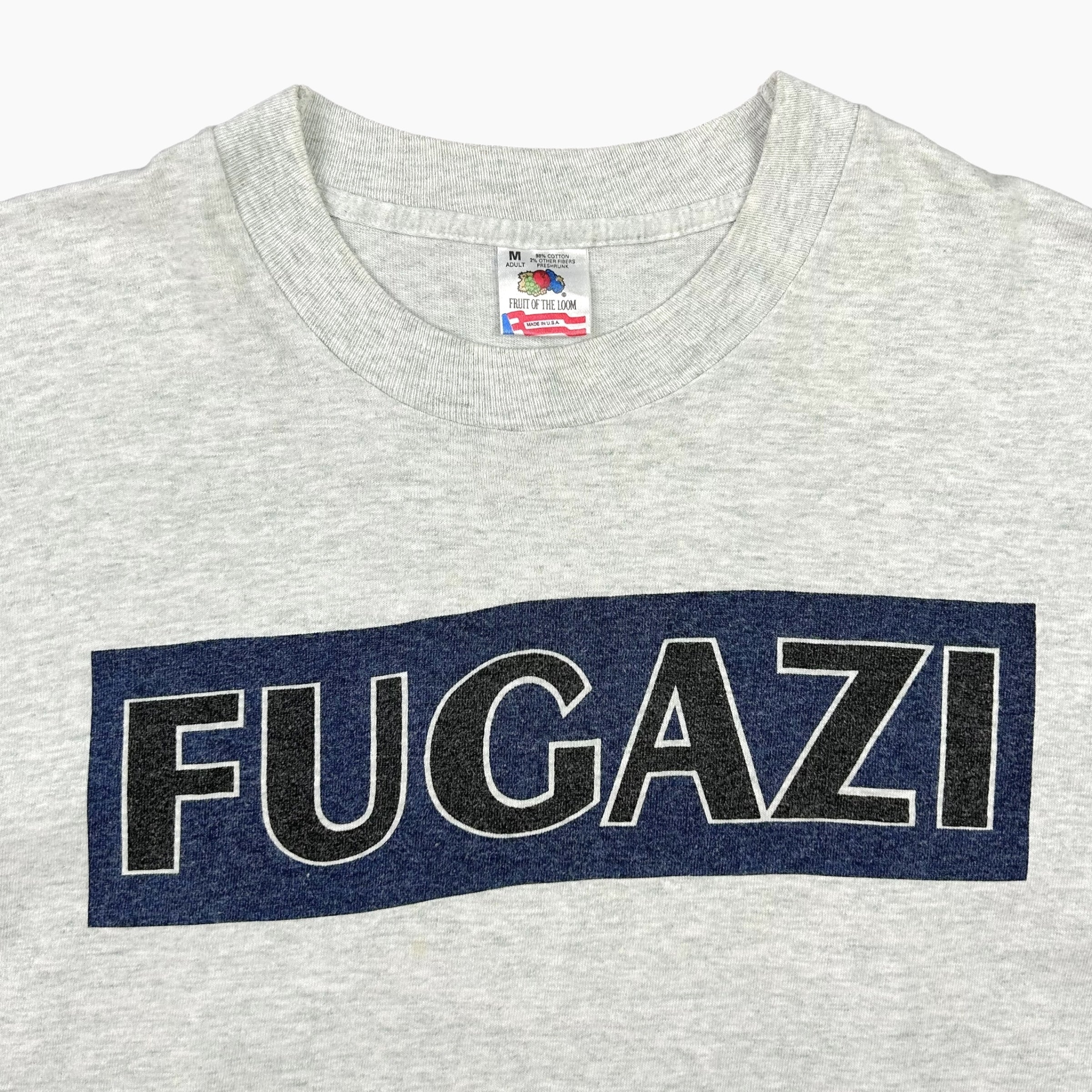 EARLY 90S FUGAZI T-SHIRT – JERKS™