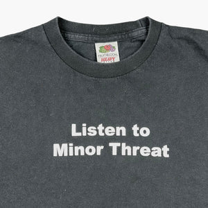 00S MINOR THREAT T-SHIRT