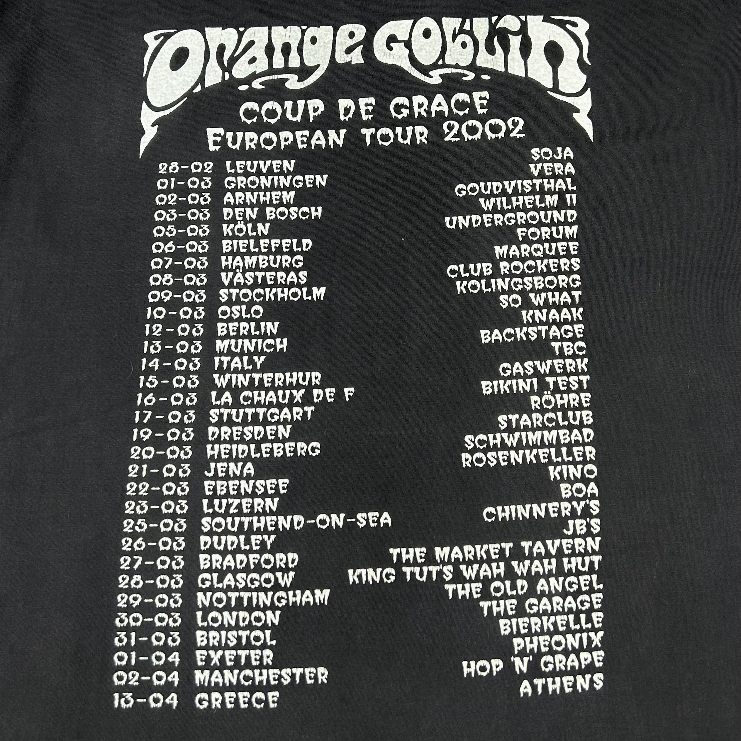 2002 ORANGE GOBLIN T-SHIRT