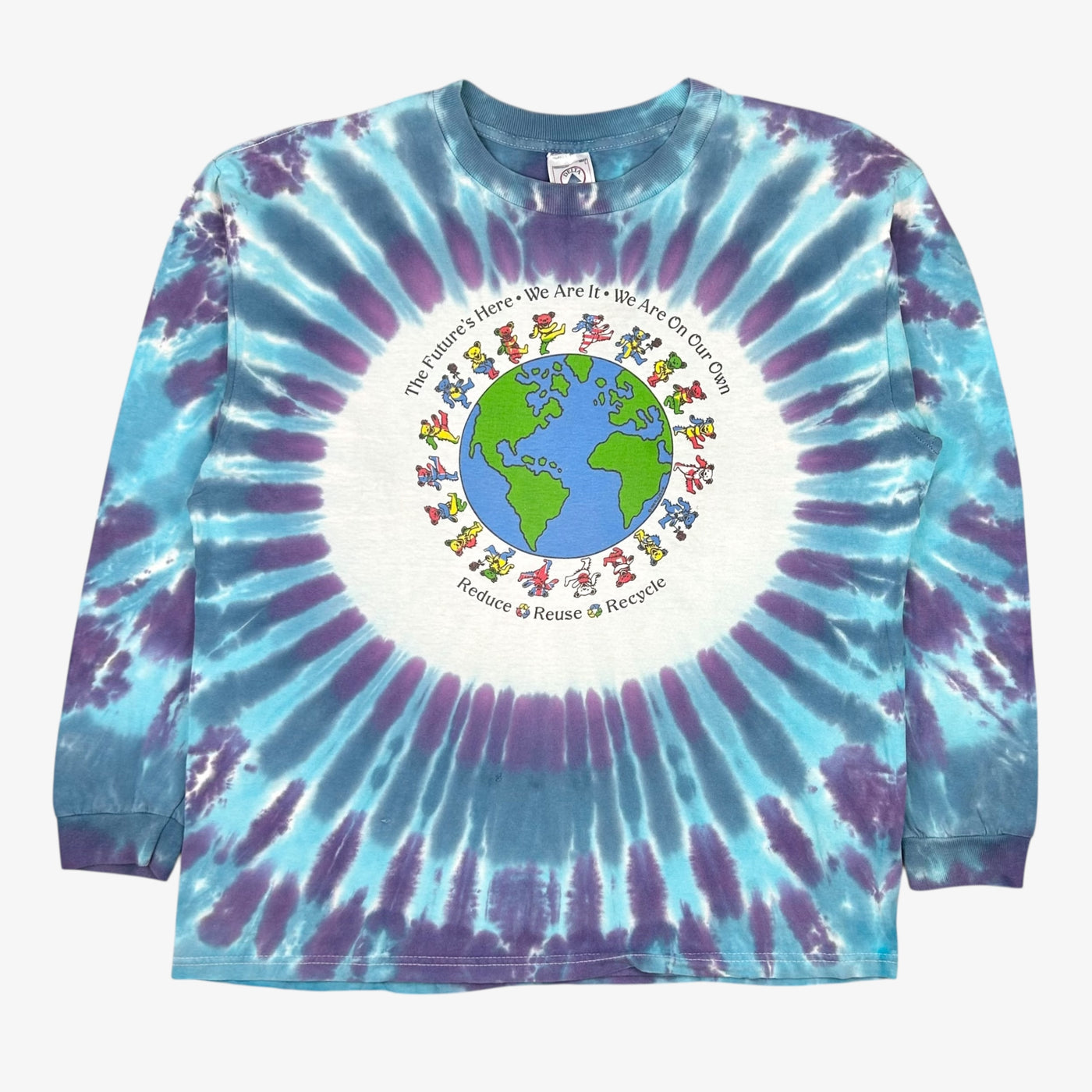 80’s 90's Grateful Dead Raglansleeve Grateful Dead band 3/4 sleeve raglan shirt - Chris Morris