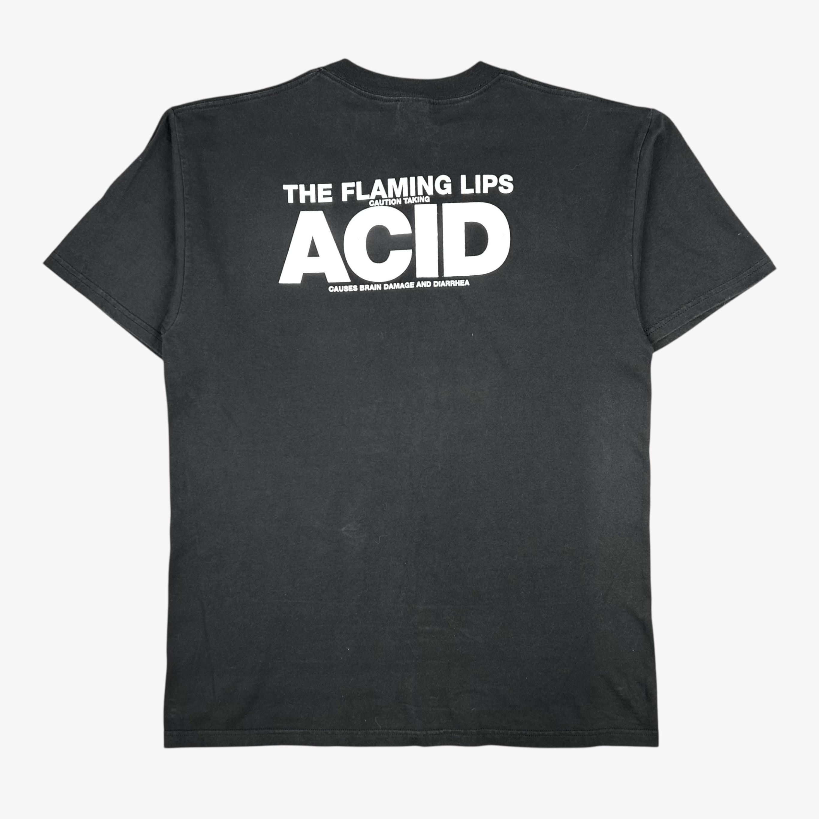 flaming lips Tシャツ　XL Remake 1994 The Flaming Lips Musical Insects Concert Gold T