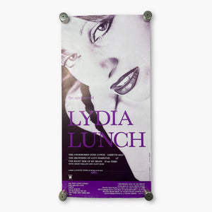 1988 LYDIA LUNCH POSTER