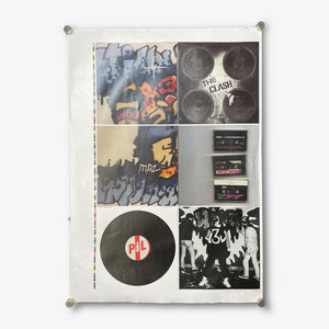 Massive Attack 3D シルクスクリーン 直筆サイン入り ポスター Massive Attack 3D シルクスクリーン 直筆サイン入り ポスター